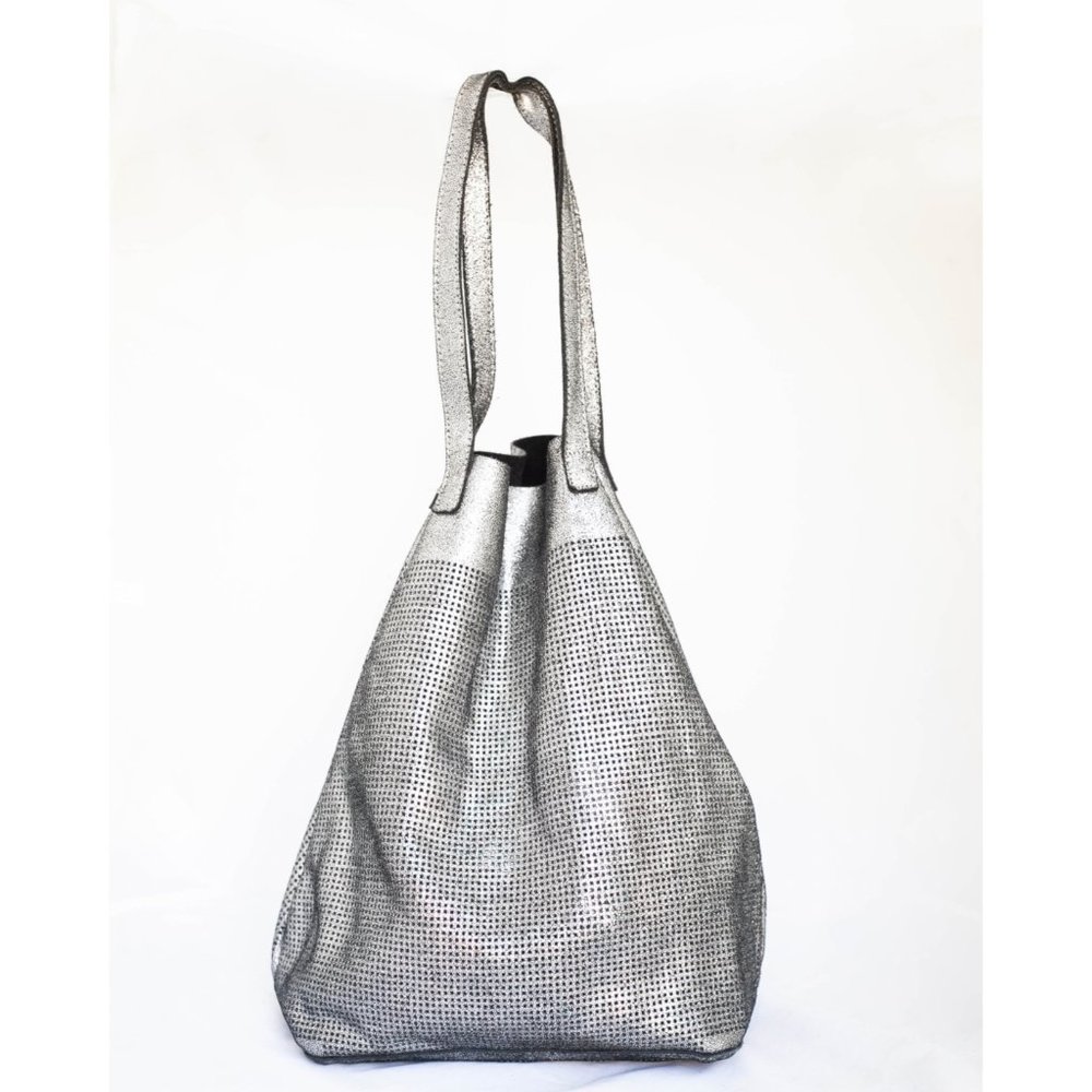 Silver bag used